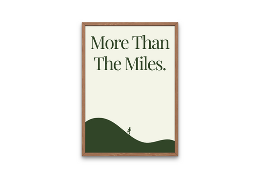 More Than the Miles Wall Print | Digital Download